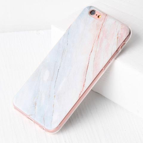 Funda Para Iphone Efecto Mármol De Color