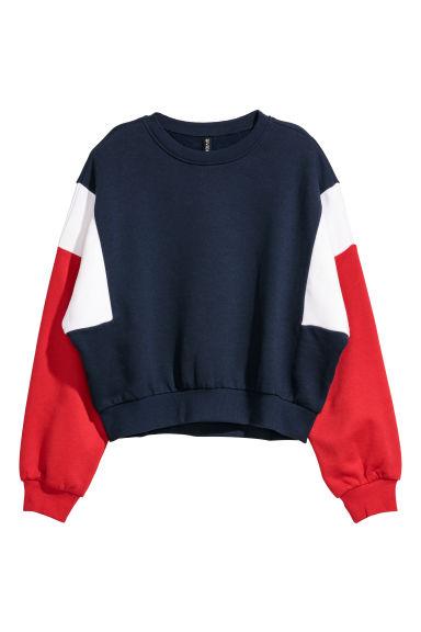 Sudadera En Bloques De Color