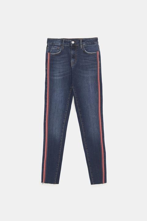 Jeans Z1975 Con Striscia Laterale