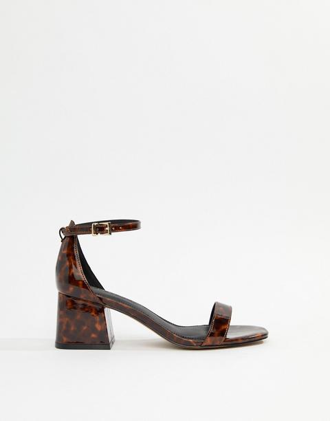 Asos Design Honeydew Block Heeled Sandals
