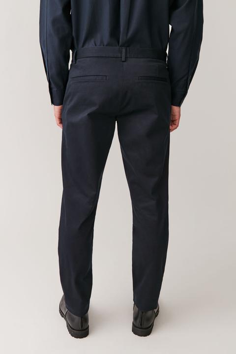 brushed cotton chinos