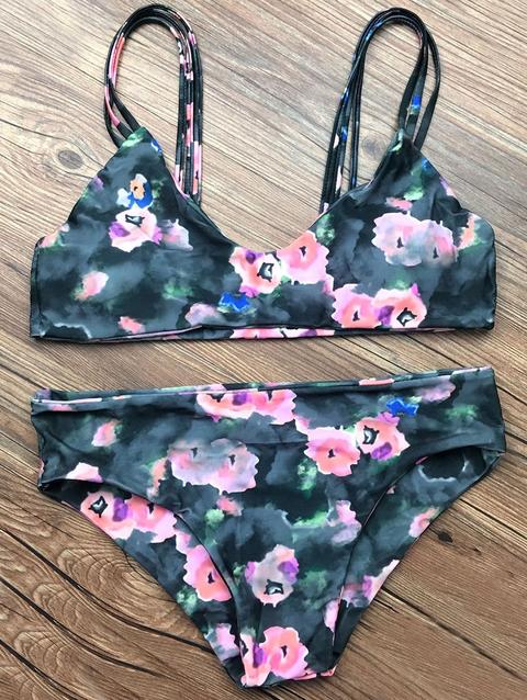 Spalline Floreale Bikini