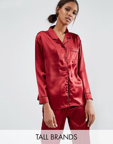 Daisy Street Tall Pyjama Blouse Co-ord