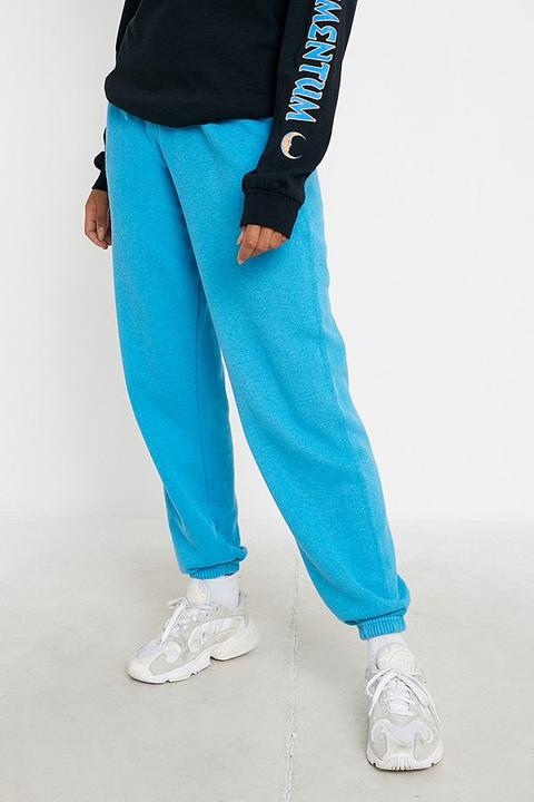 bright blue tracksuit bottoms