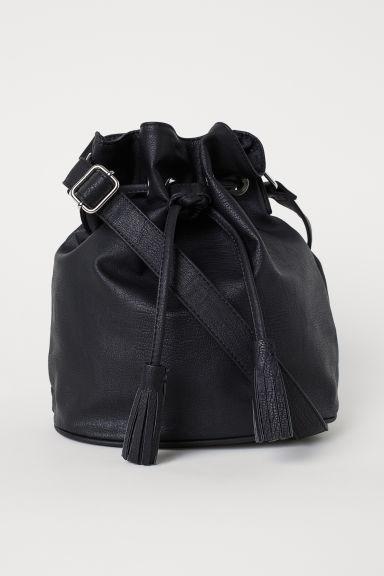 H & M - Borsa A Secchiello - Nero