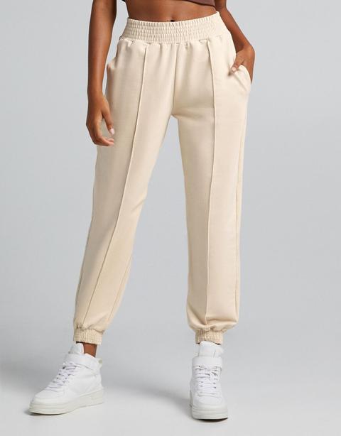 Pantalon Jogger Molleton Taille Boxe
