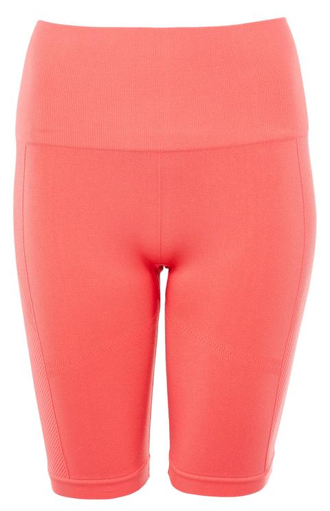 Pantalón Corto De Ciclista Color Coral