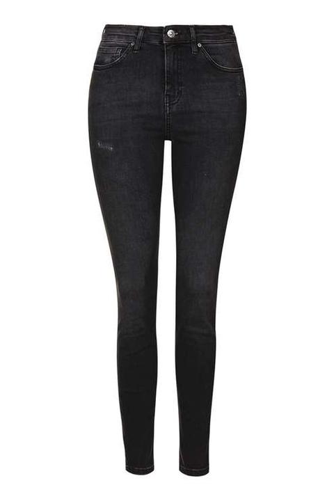 Moto Washed Black Jamie Jeans - Jeans - Clothing