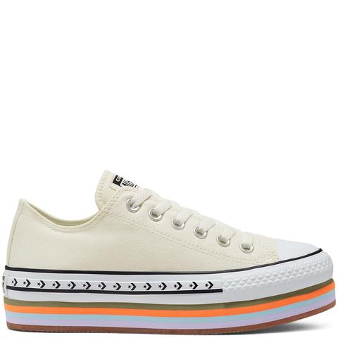 Converse Sunblocked Platform Chuck Taylor All Star Low Top Para Mujer