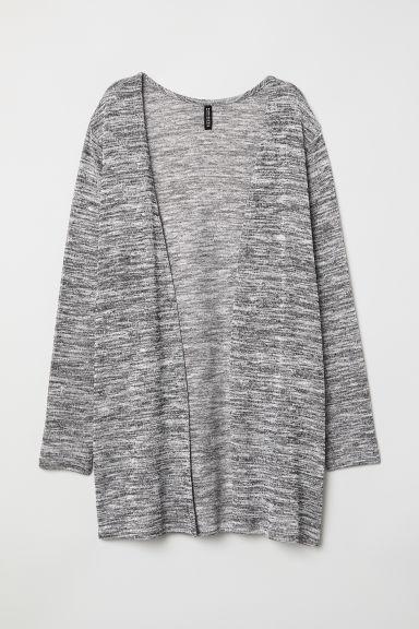 H & M - Cardigan In Maglia Fine - Nero