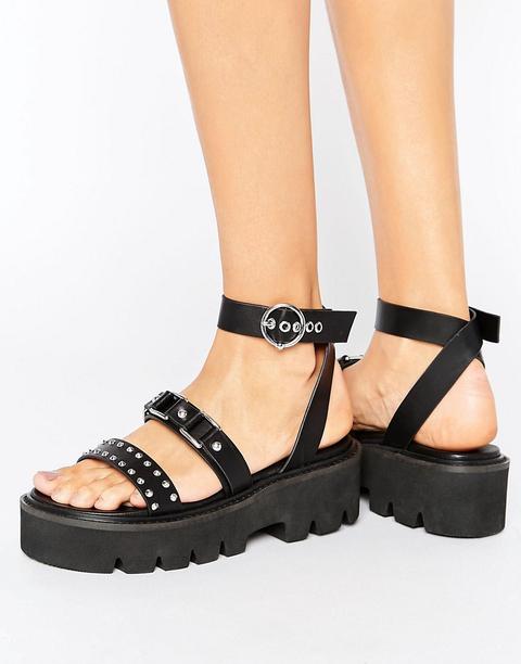 Asos Flake Chunky Hardware Flatforms