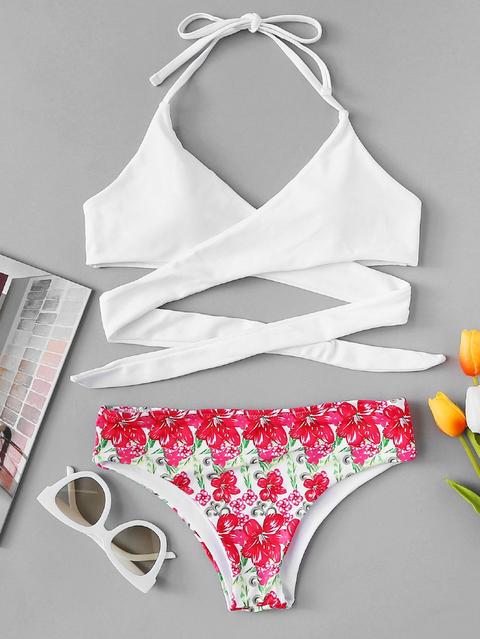 Set De Bikini Cruzado