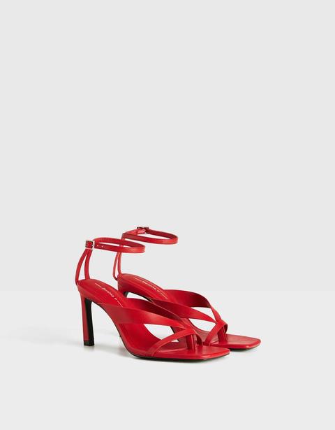 Strappy High-heel Sandals