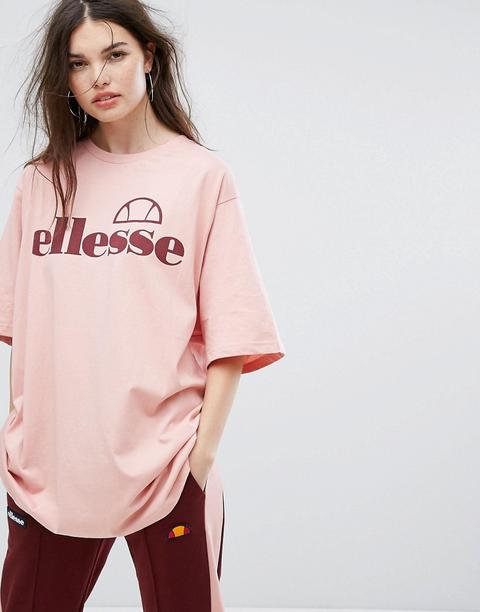 Ellesse Oversized T-shirt With Front Logo