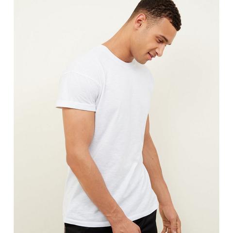 tee shirt blanc fluide