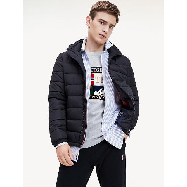 th tech quilted hooded jacket