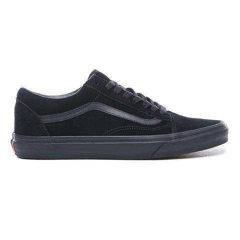 Vans Scarpe Old Skool In Pelle Scamosciata (nero) Uomo Nero