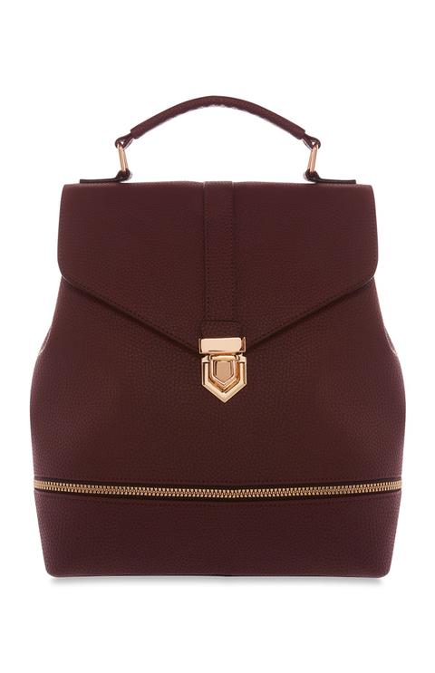 Burgandy Backpack