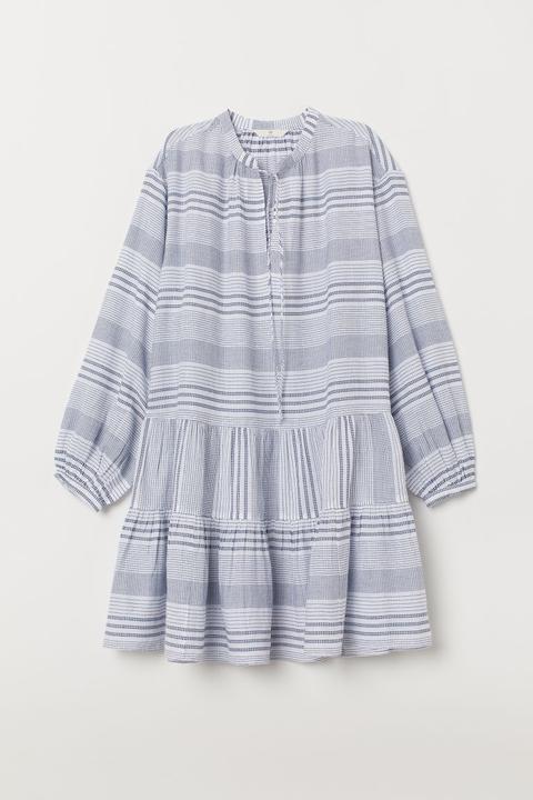 h and m tiered dress