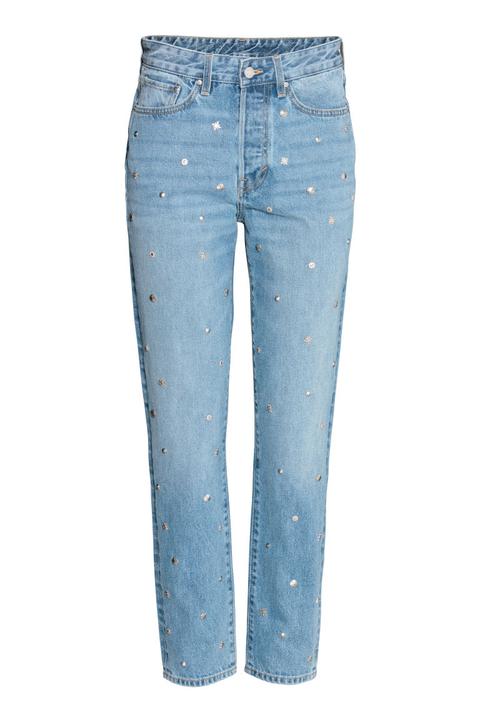 Vintage High Jeans - Azul