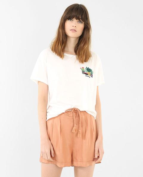 Camiseta Bordado Cactus
