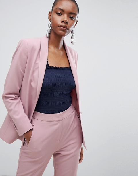 Asos Design Sartoriale - Forever - Blazer - Rosa