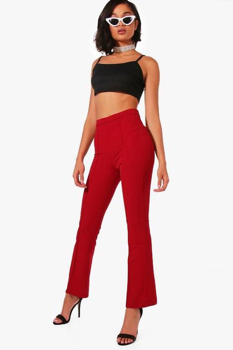 Stretch Flare Trousers