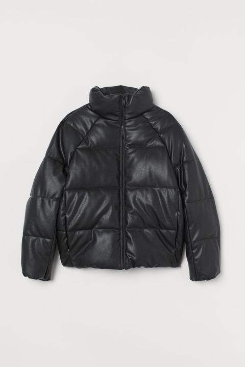 Puffer Jacket - Black