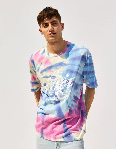 camiseta tie dye bershka