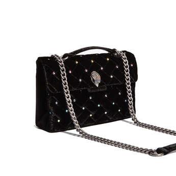 kurt geiger velvet kensington bag