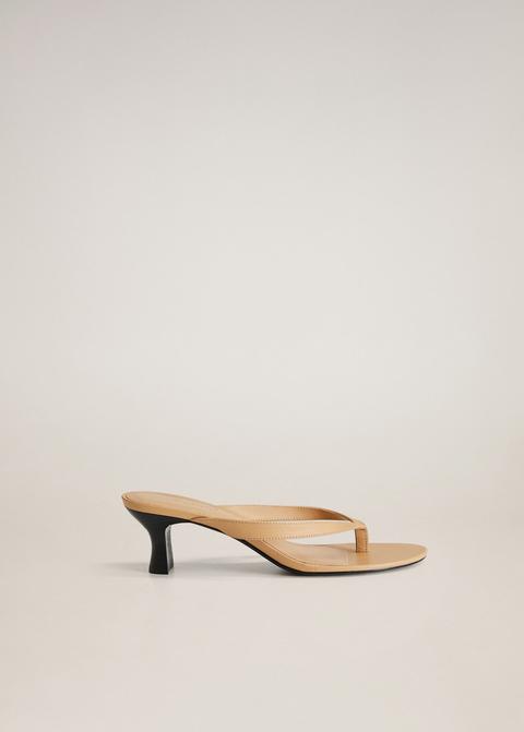 Sandales Cuir Talon