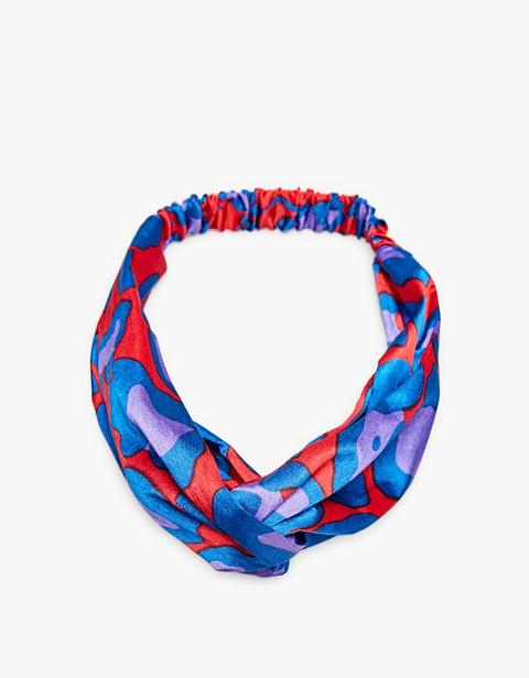 Fascia Leopardata Moderna Rosso
