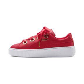 Scarpe Da Ginnastica Platform Kiss Ath Lux Donna | Ribbon Red-ribbon Red | Offerte Puma | Puma Itala