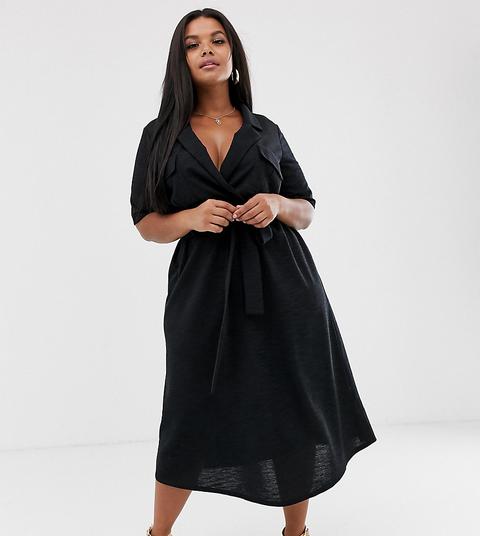 robe chemise mi longue