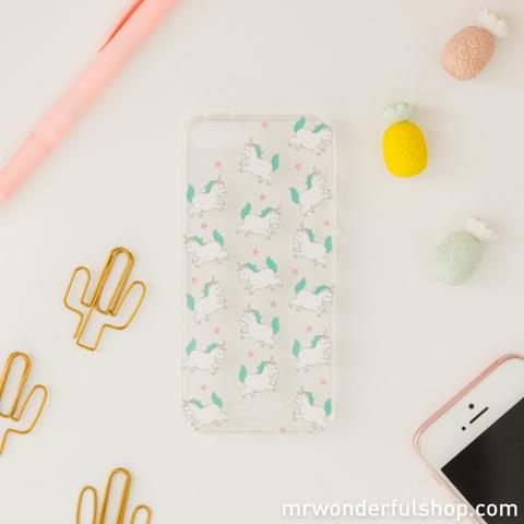 Cover Per Iphone 5/5s - Unicorni