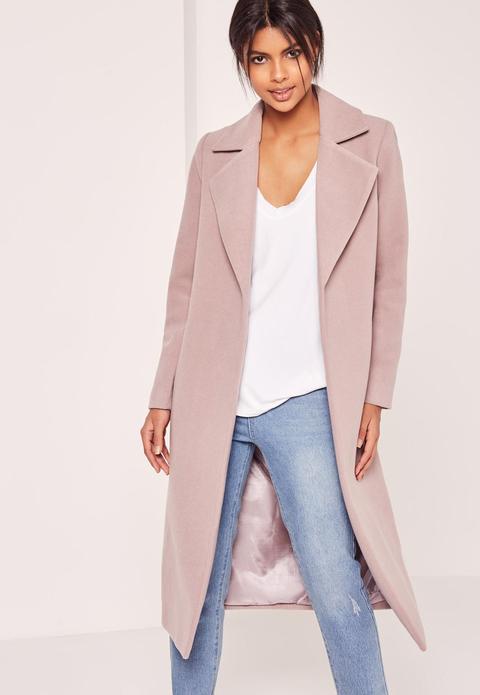 Mauve duster outlet coat