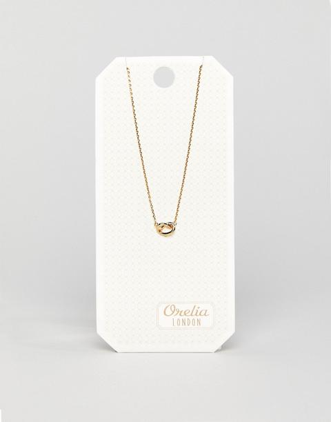 Orelia - Collana Con Nodo A Cuore - Oro