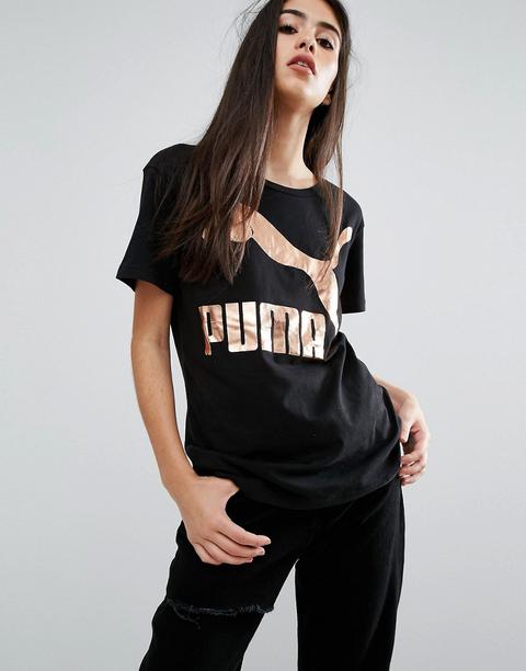 Camiseta Con Logo Archive De Puma