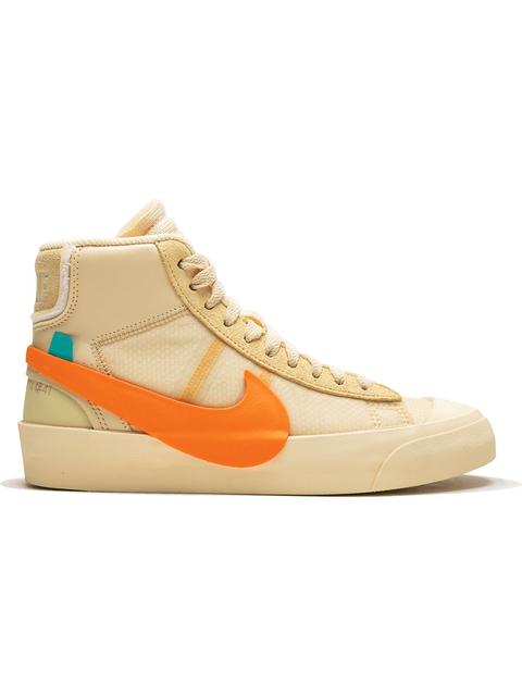 Nike X Off-white Zapatillas The 10: Blazer Mid De Nike X Off-white - Neutro