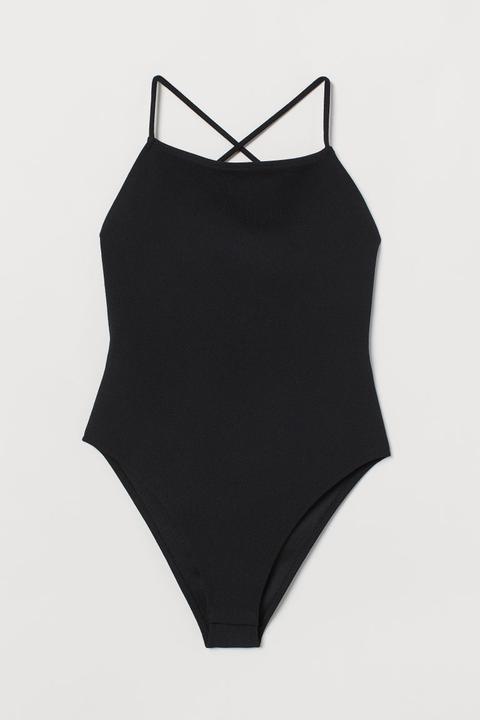 Body Con Lazada - Negro
