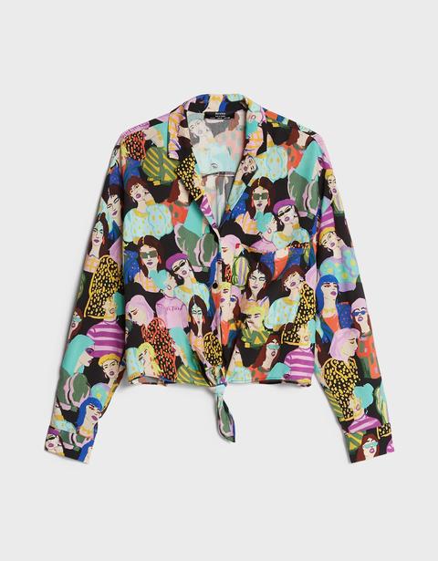 Camisa Print Mujeres