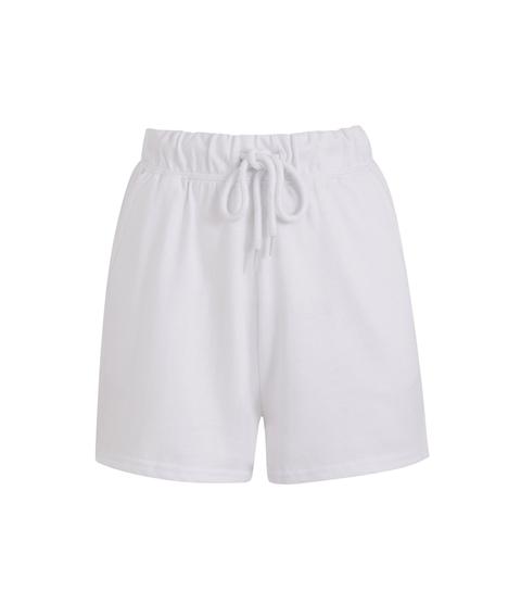 new look white shorts