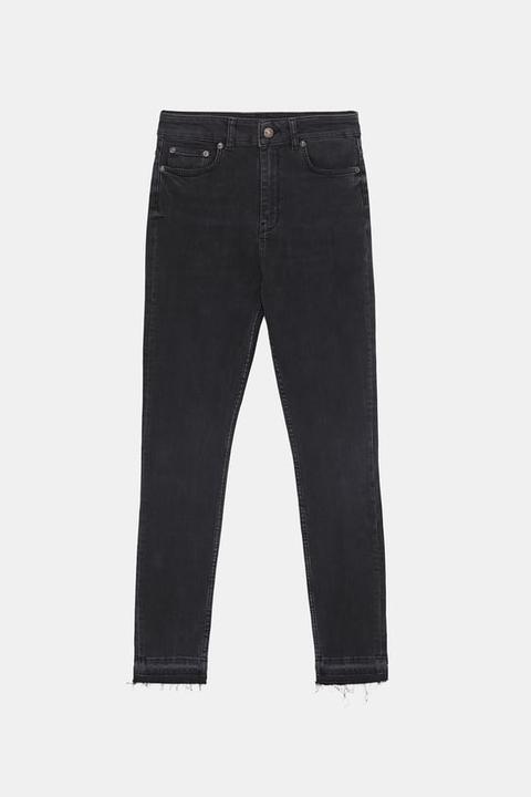 Jeans Zw Premium High Waist Skinny Sein Black