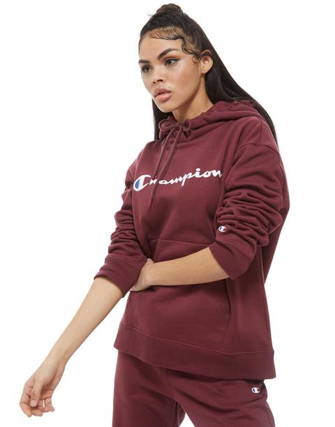 Champion Script Logo Boyfriend Felpa Donna