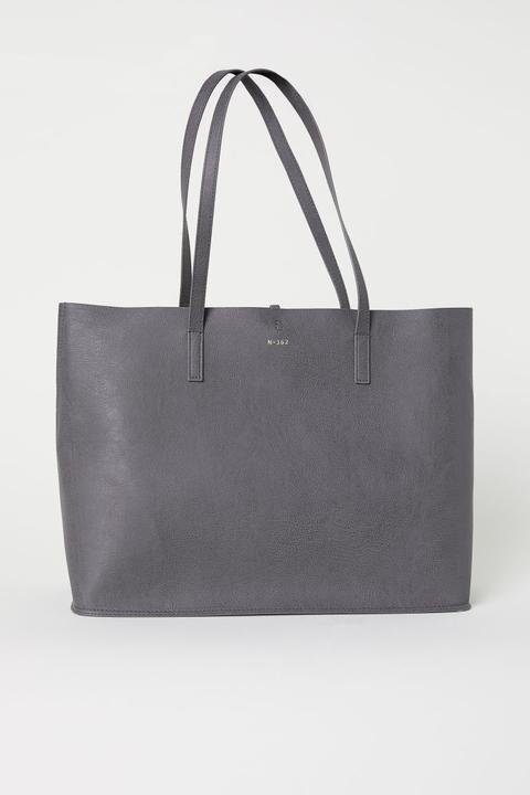 Bolso Shopper - Gris