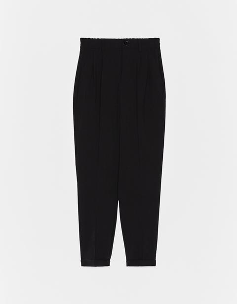 Pantaloni Jogger Con Pinces