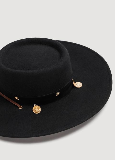 Sombrero Fedora Apliques