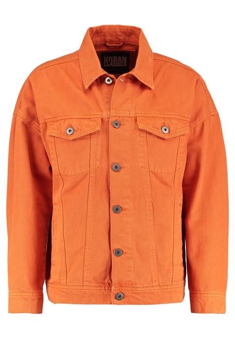 Urban Classics Oversize Fit Giacca Di Jeans Rust Orange