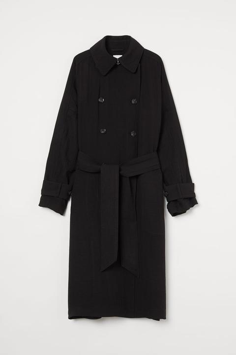 Oversized Trenchcoat - Black