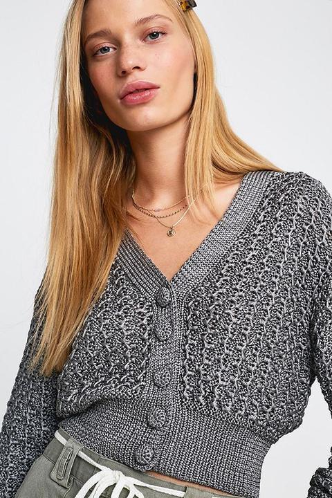 urban outfitters grey cardigan
